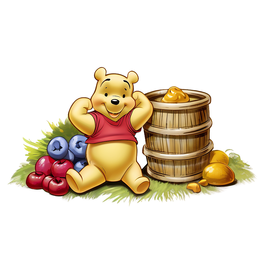 Winnie The Pooh Honey Harvest Png 06212024