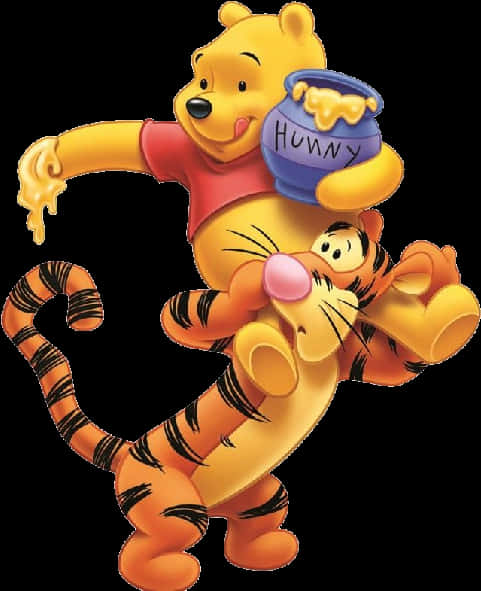 Winniethe Poohand Tigger Honey Fun