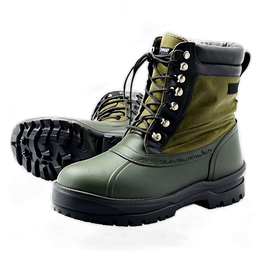 Winter Army Snow Boots Png 92