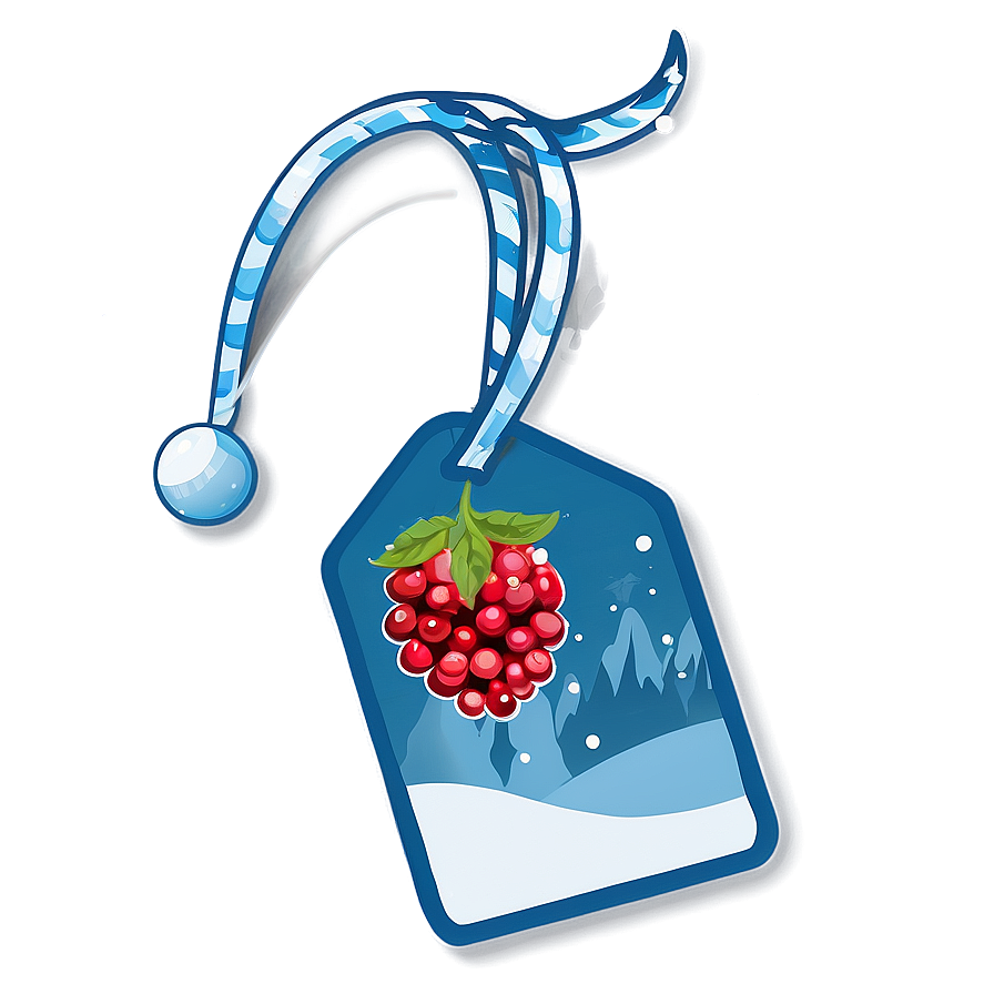 Winter Berry Tag Png Imq