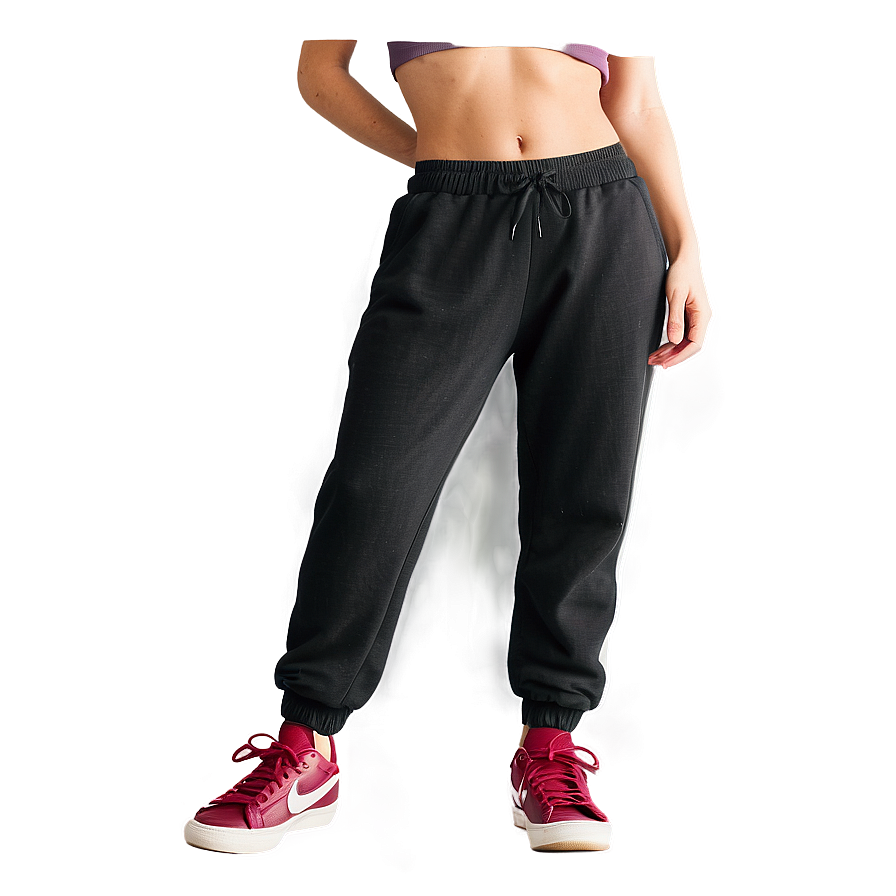 Winter Black Sweatpants Png Bay97