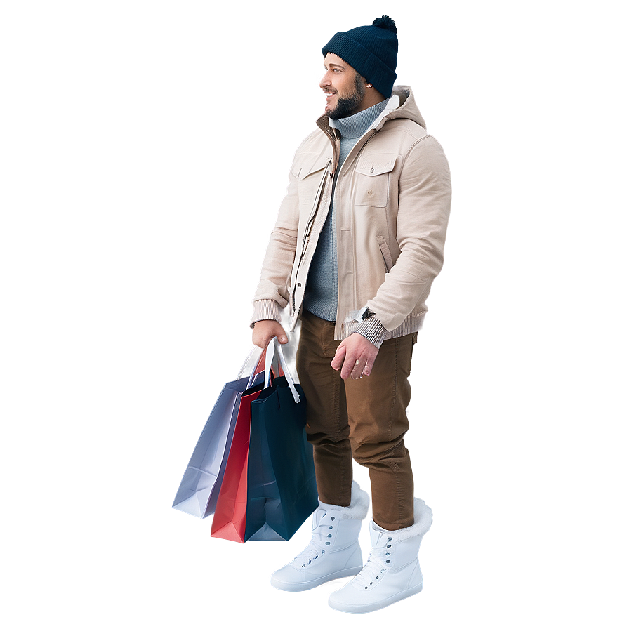 Winter Clothes Shopping Png Dek26