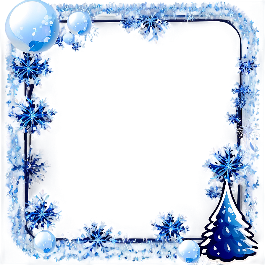 Winter Cute Frame Png Iiw89