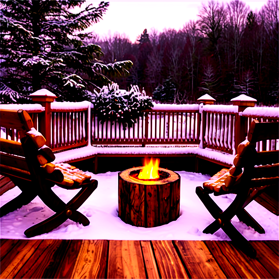 Winter Deck Decoration Ideas Png Vhq