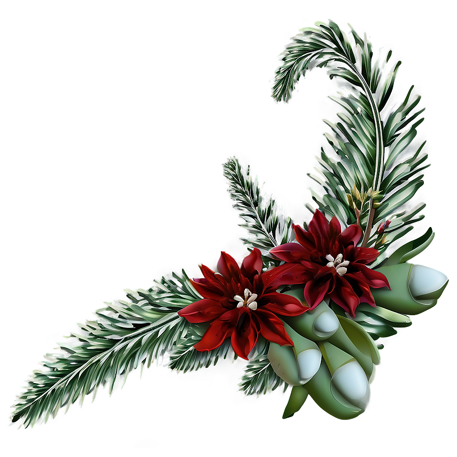 Winter Floral Arrangement Png 44