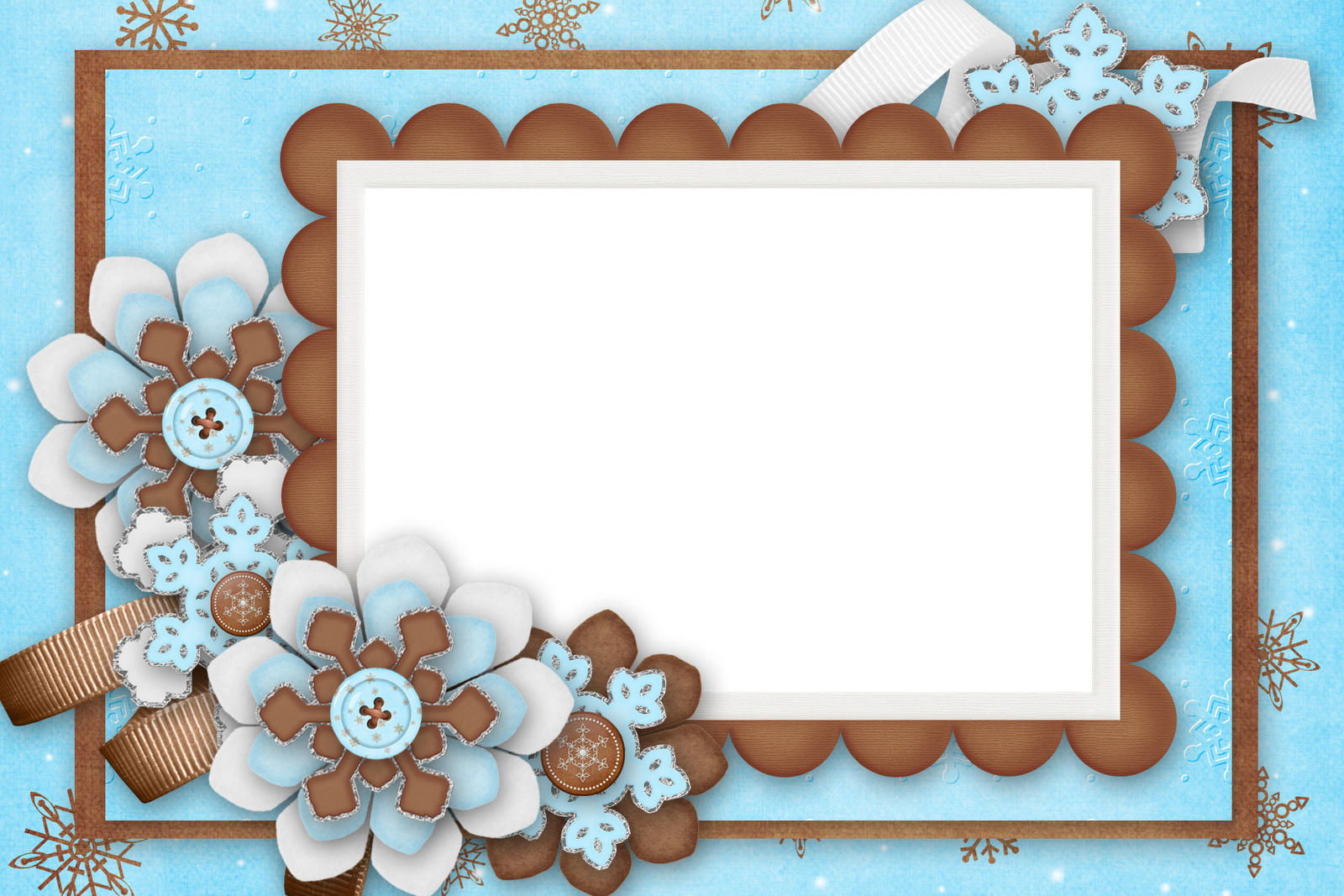 Winter_ Floral_ Frame_ Background