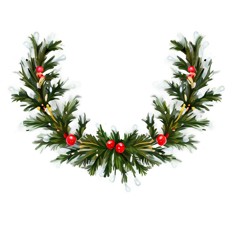 Winter Garland Png Ipl81