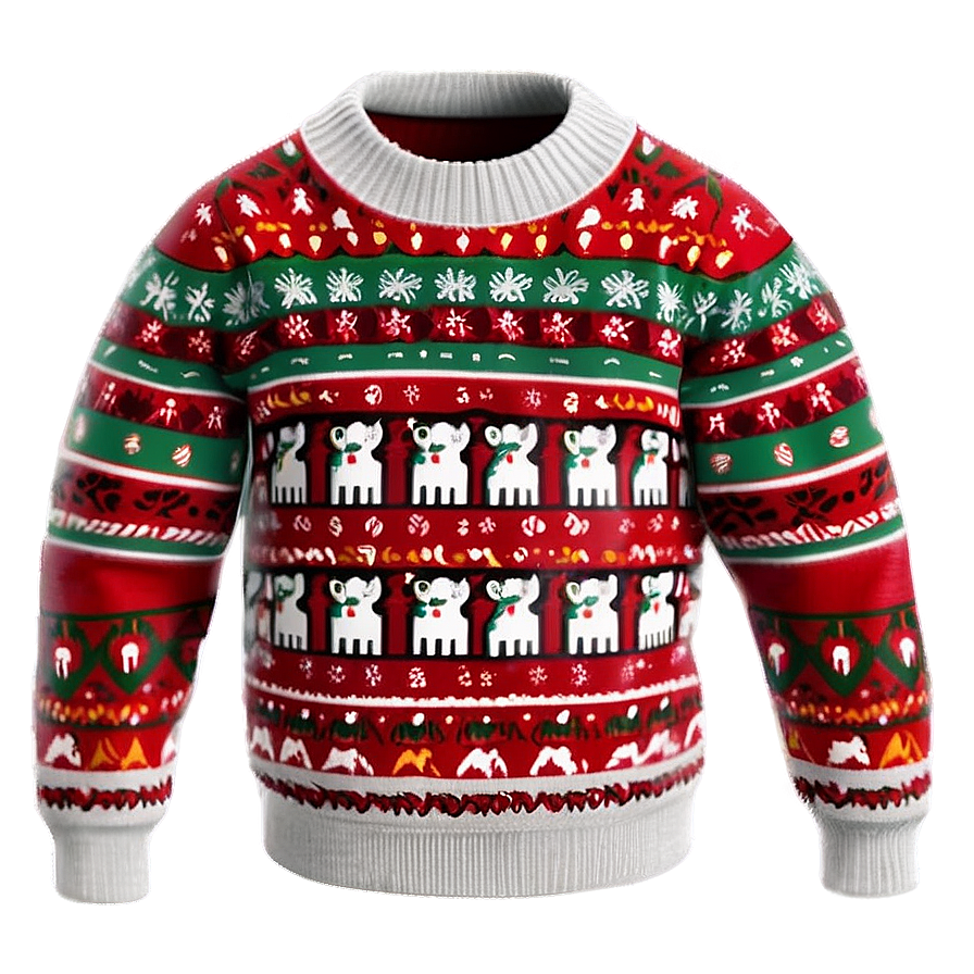 Winter Holiday Sweater Png 79