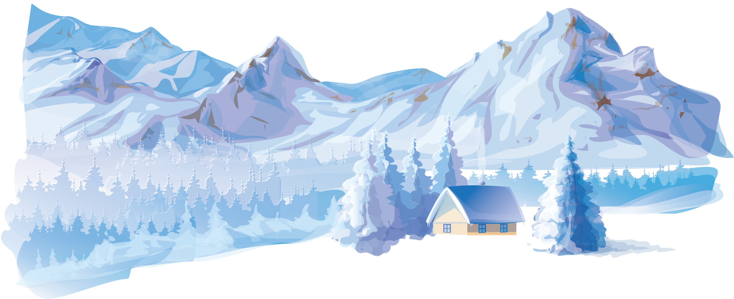 Winter_ Mountain_ Scene_with_ Cozy_ Cabin