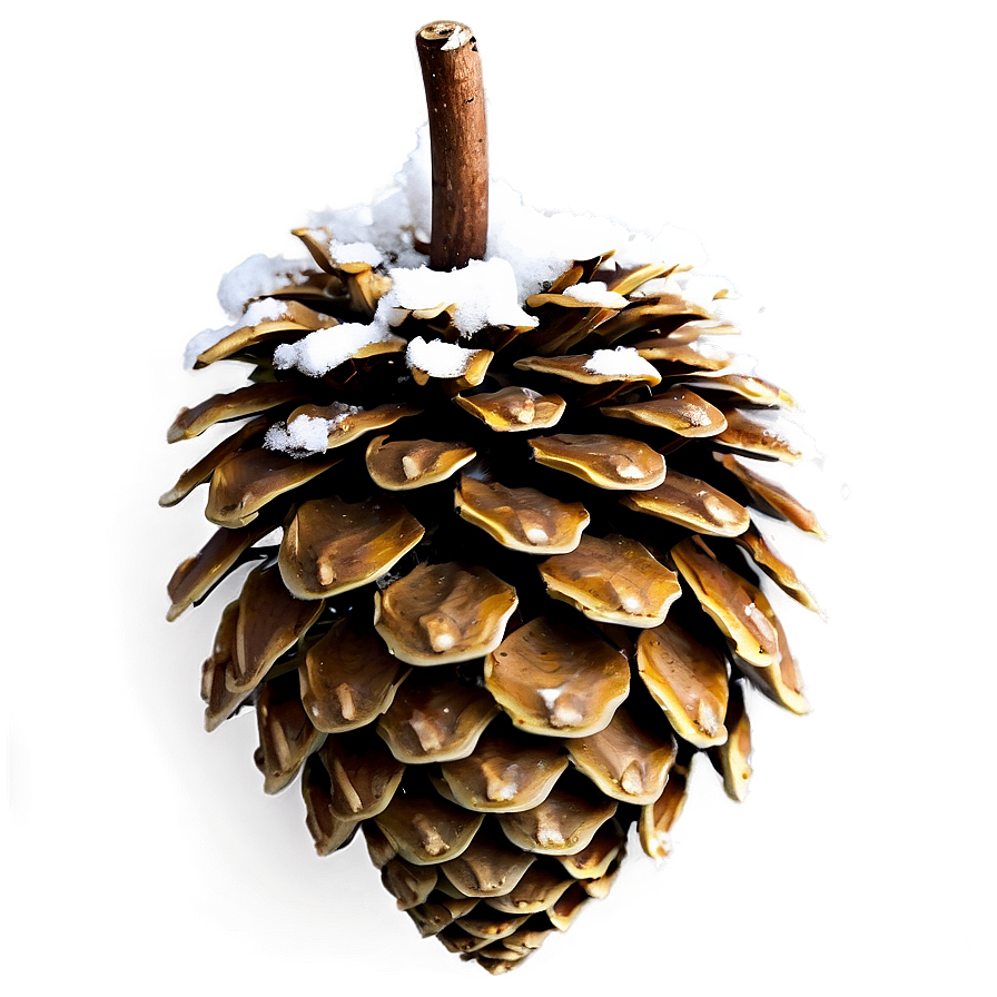 Winter Pine Cone Png Ygu12