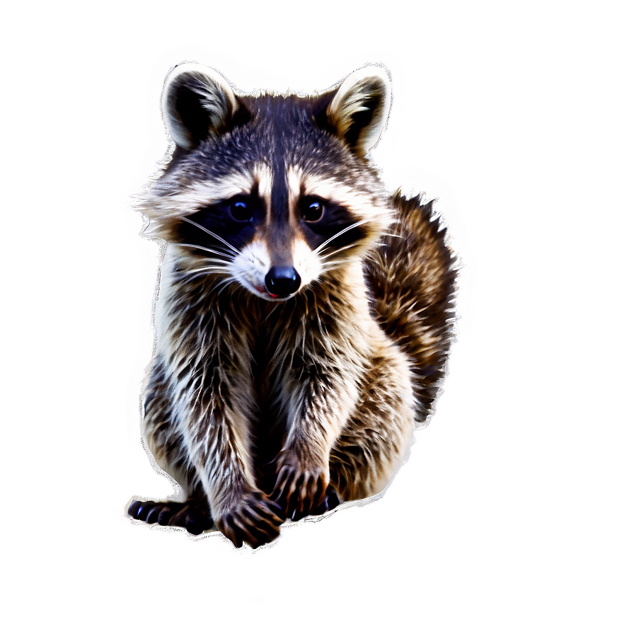 Winter Raccoon Png Mdg33