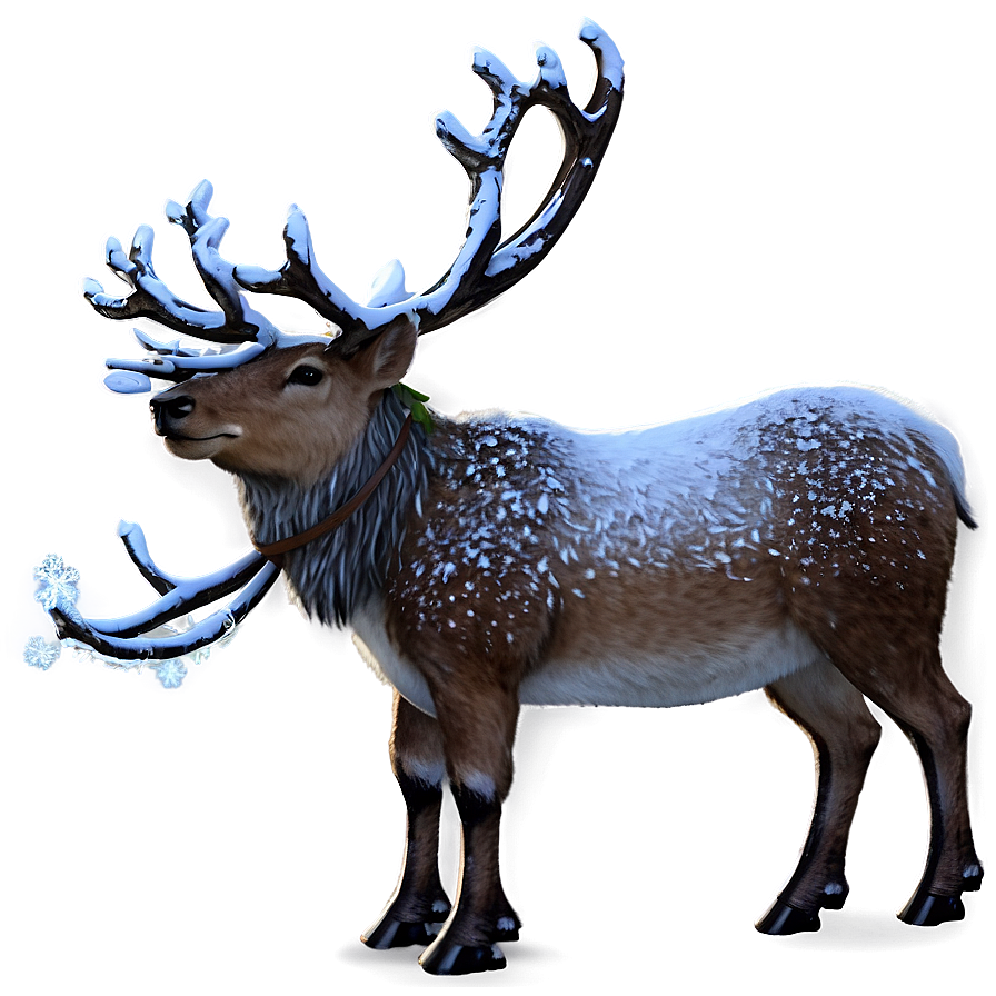 Winter Reindeer Png Vmd69