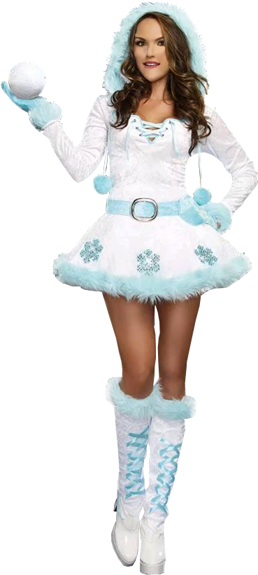 Winter Snow Queen Costume