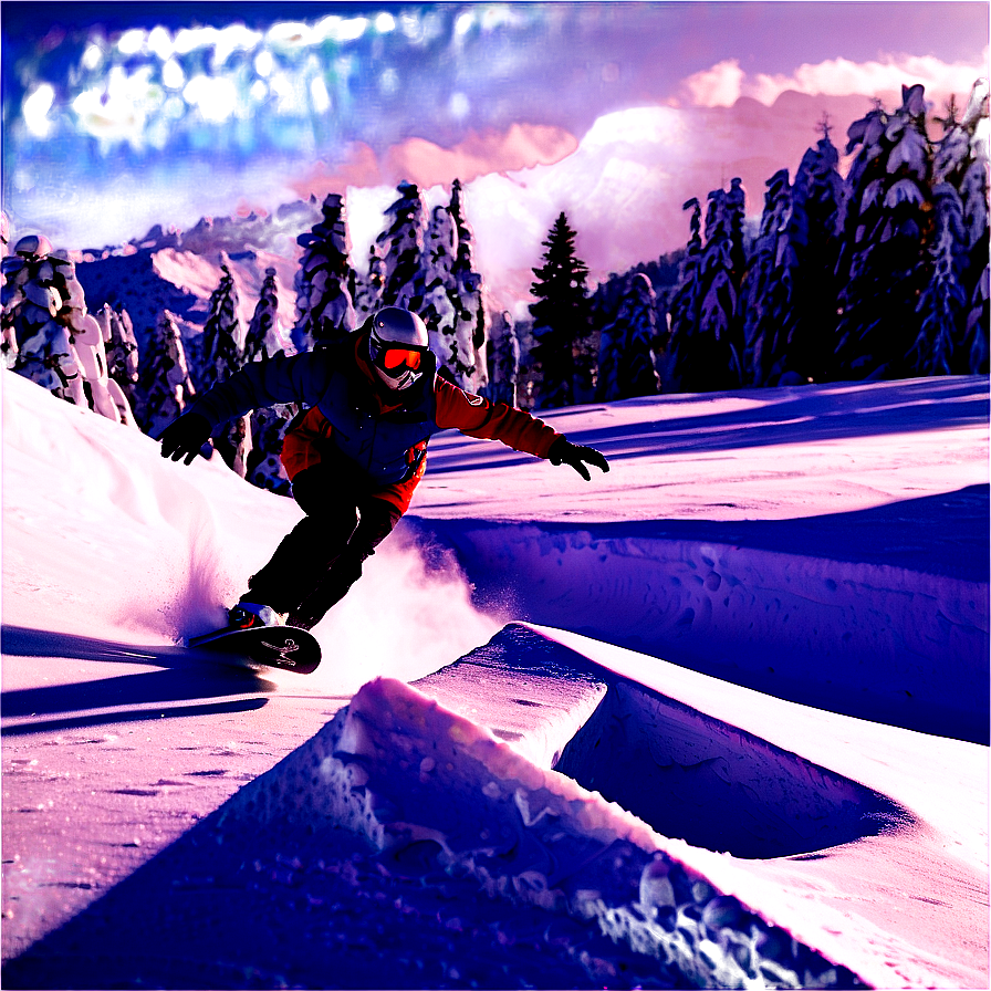 Winter Snowboard Png Jas34