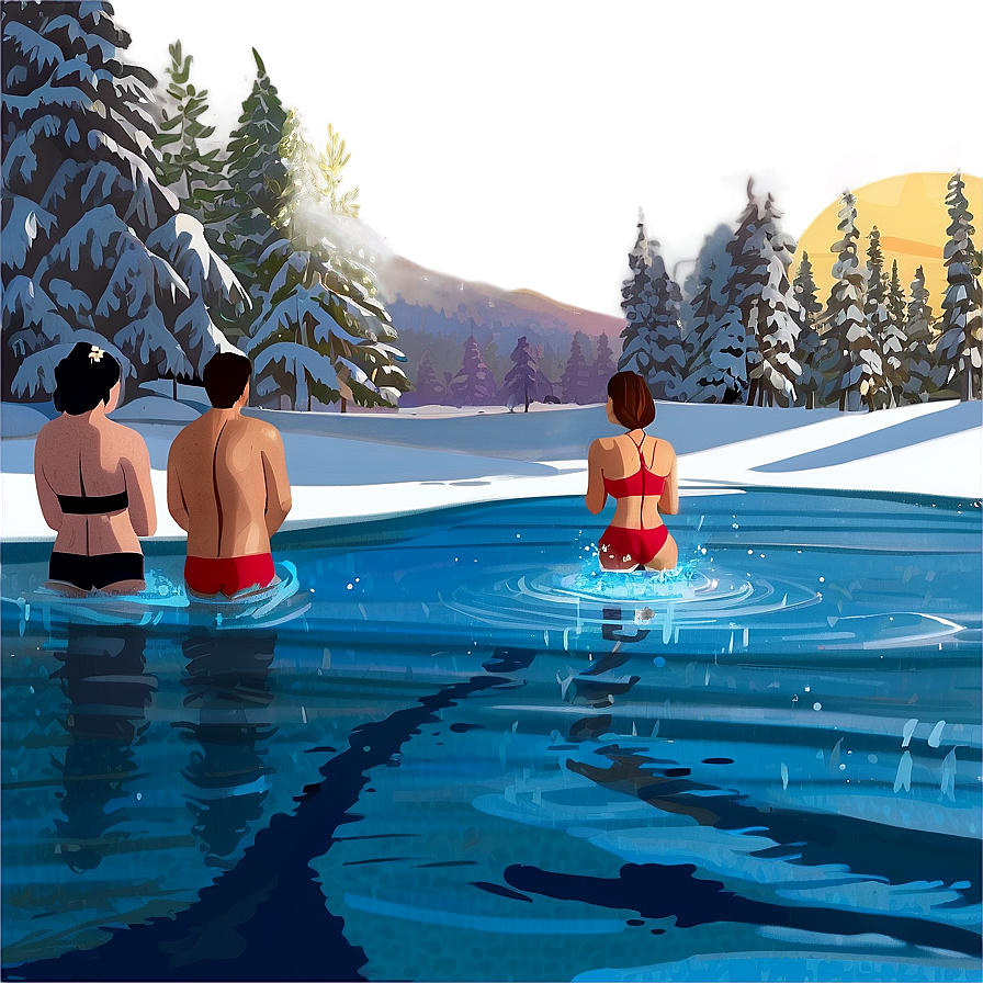 Winter Swimming Challenge Png Oxo18