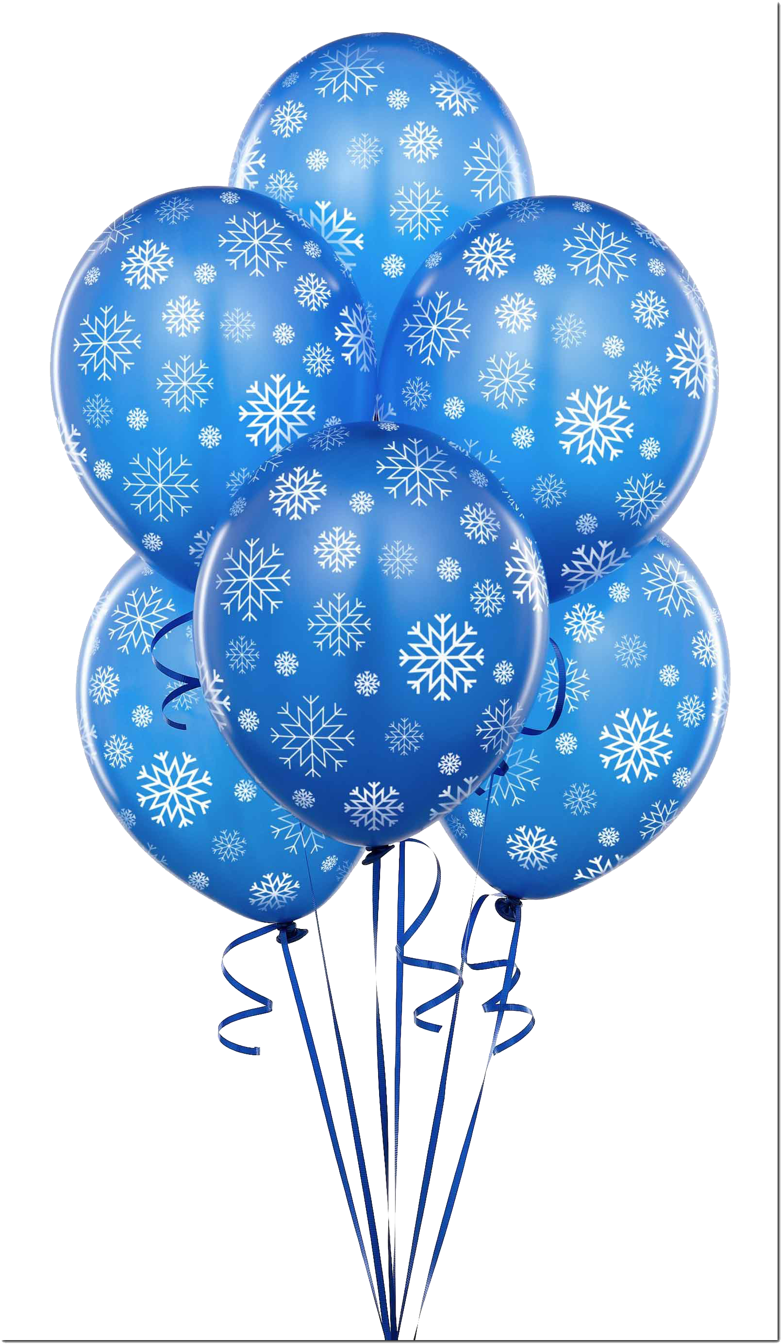 Winter Themed Balloons Bunch