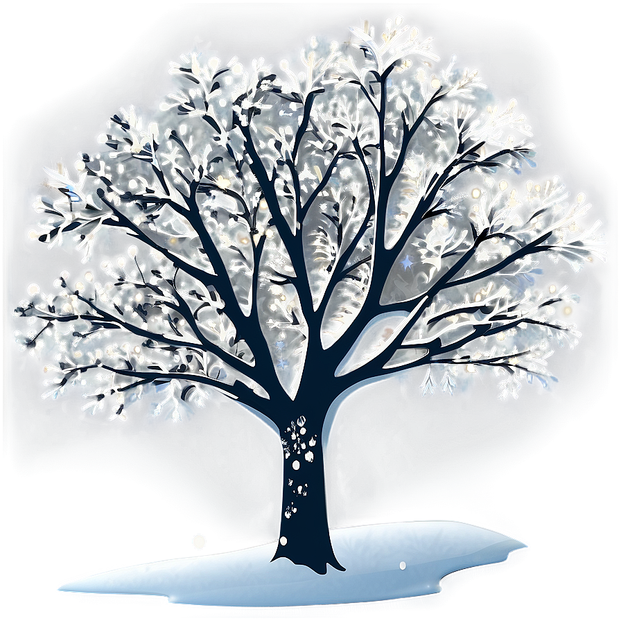 Winter Tree Silhouette Png 77