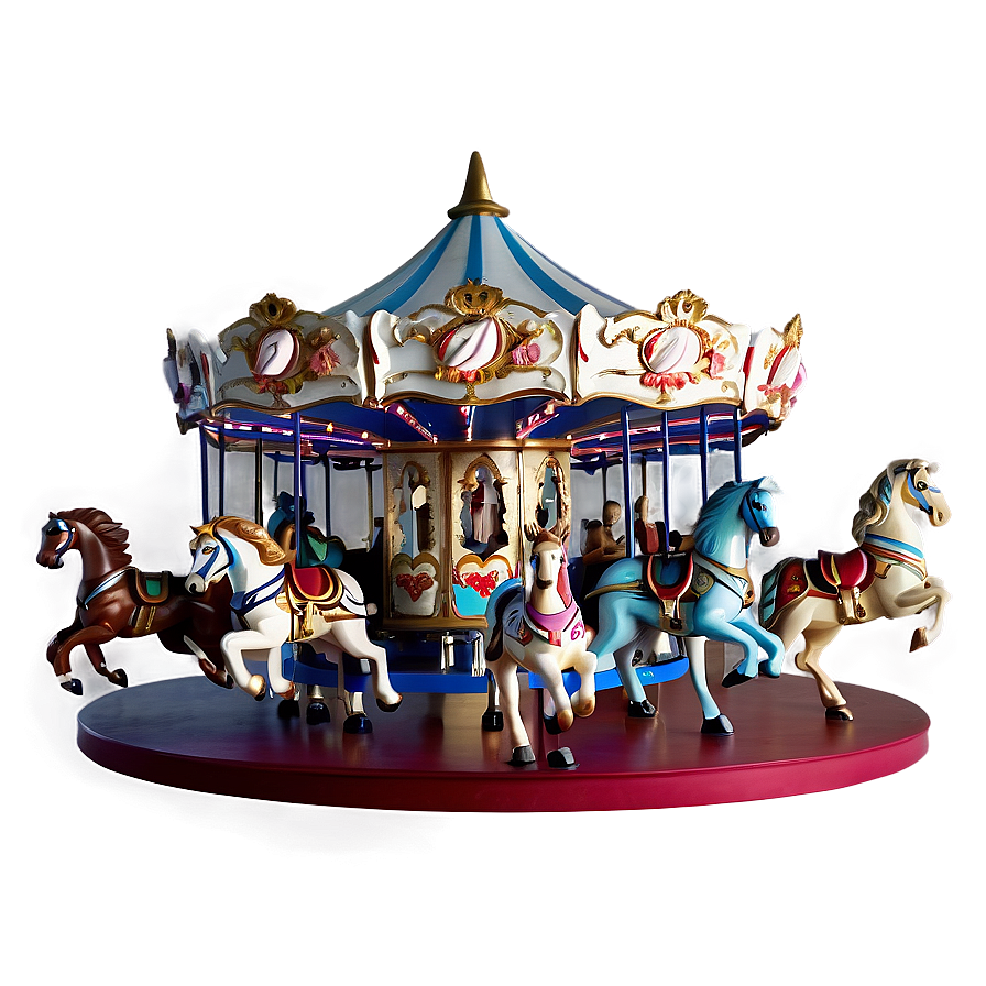 Winter Wonderland Carousel Png Fwt