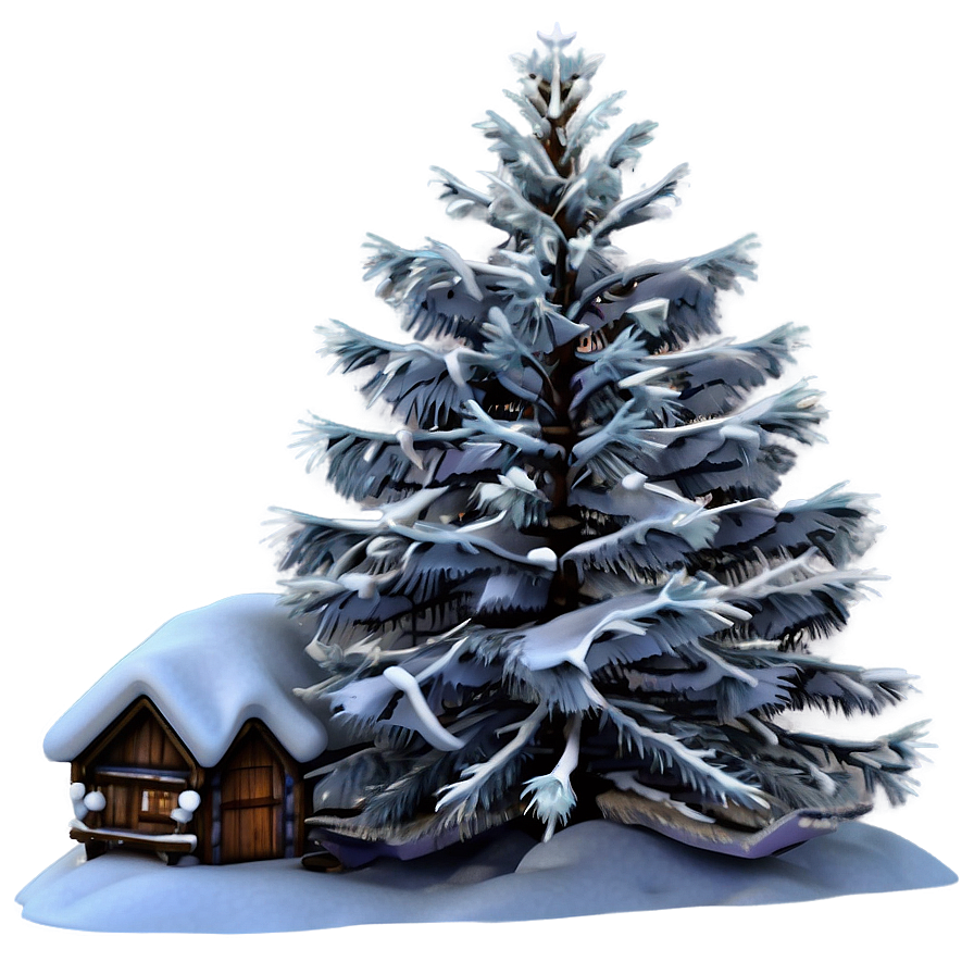 Winter Wonderland Holiday Scene Png 06242024