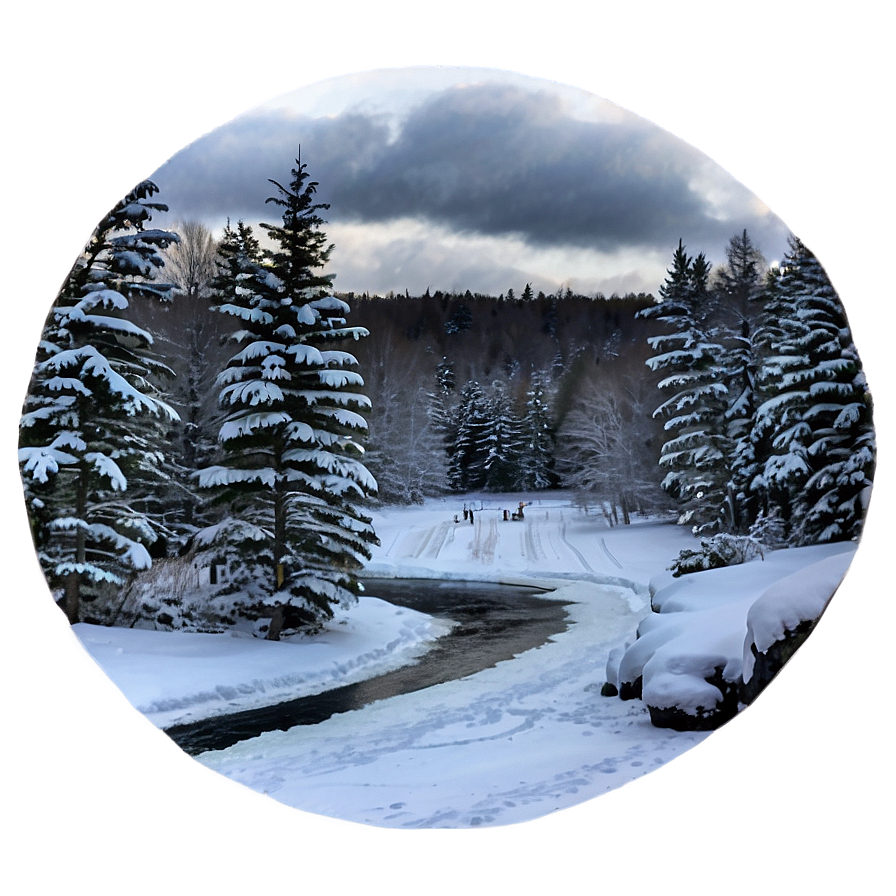 Winter Wonderland Maine Png 90