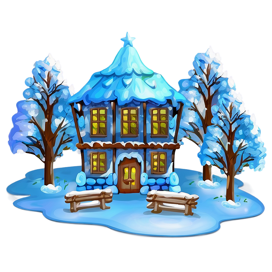 Winter Wonderland Scene Png 42