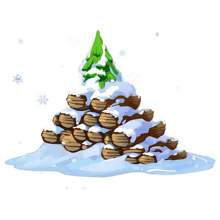 Winter Wonderland Snow Pile Png 06212024