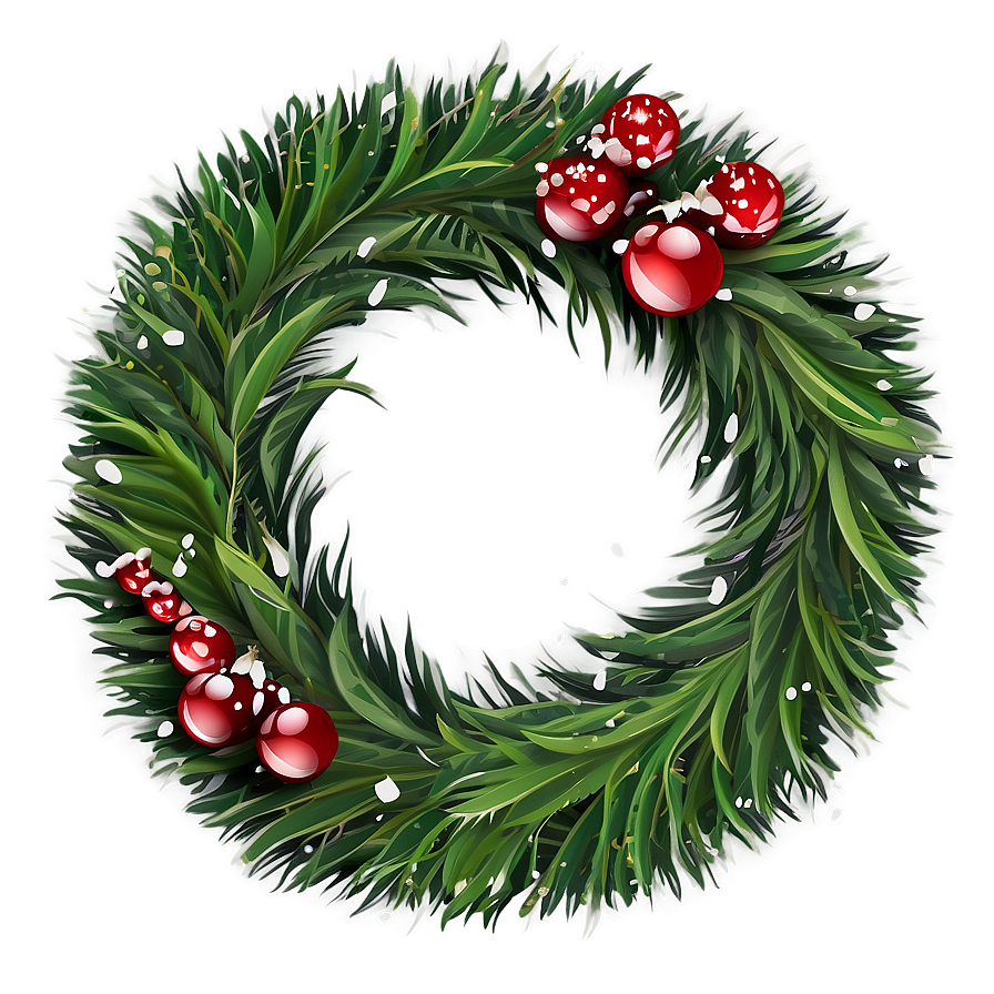 Winter Wreath Png 05232024