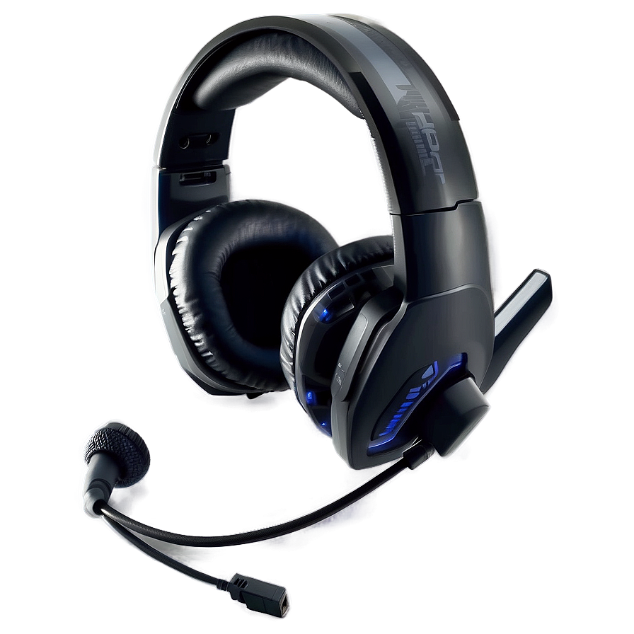 Wired Gaming Headset Png 06122024