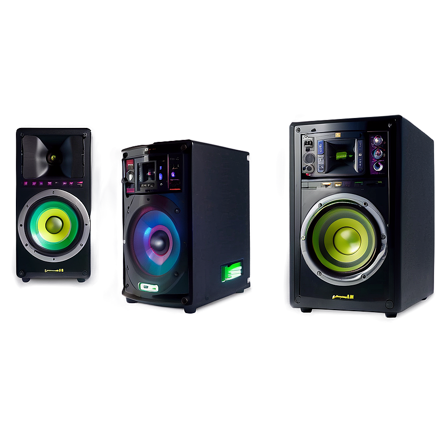 Wireless Dj Speakers Png 06292024