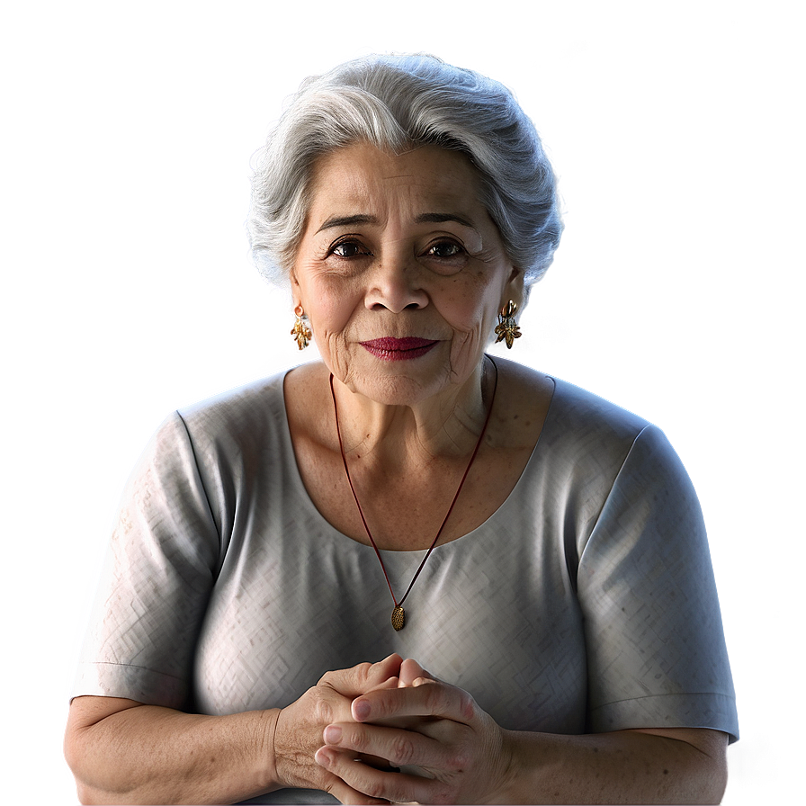 Wise Abuela Character Png 90