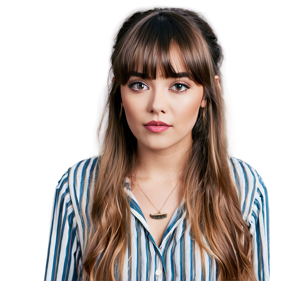 Wispy Bangs Lookbook Png Kqb70