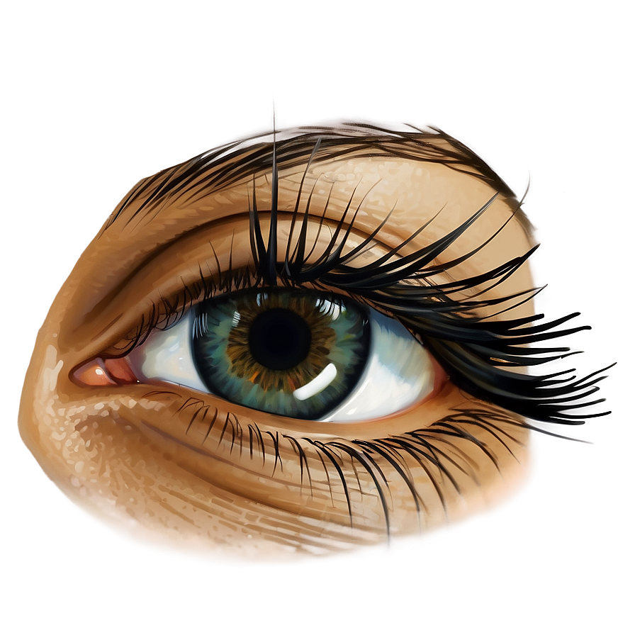 Wispy Eyelashes Png 88