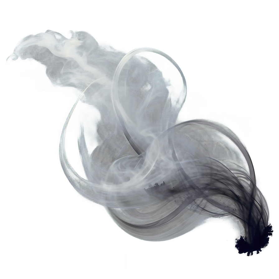 Wispy Grey Smoke Png 06272024