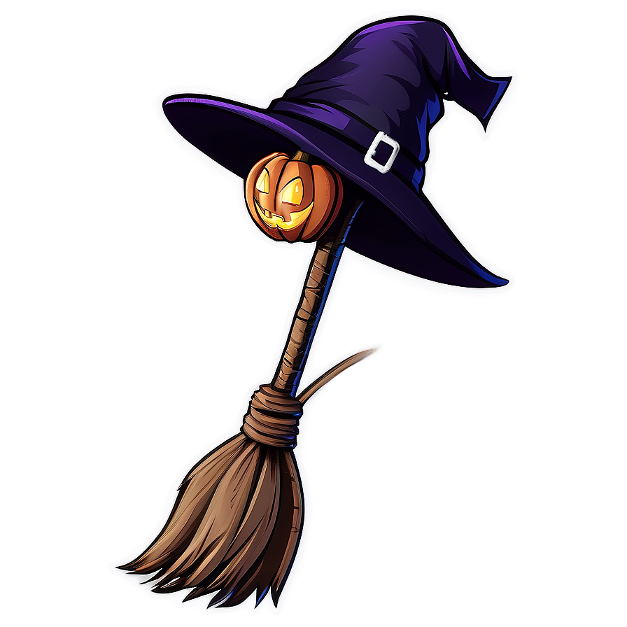 Witch Broom Design Png Umg47