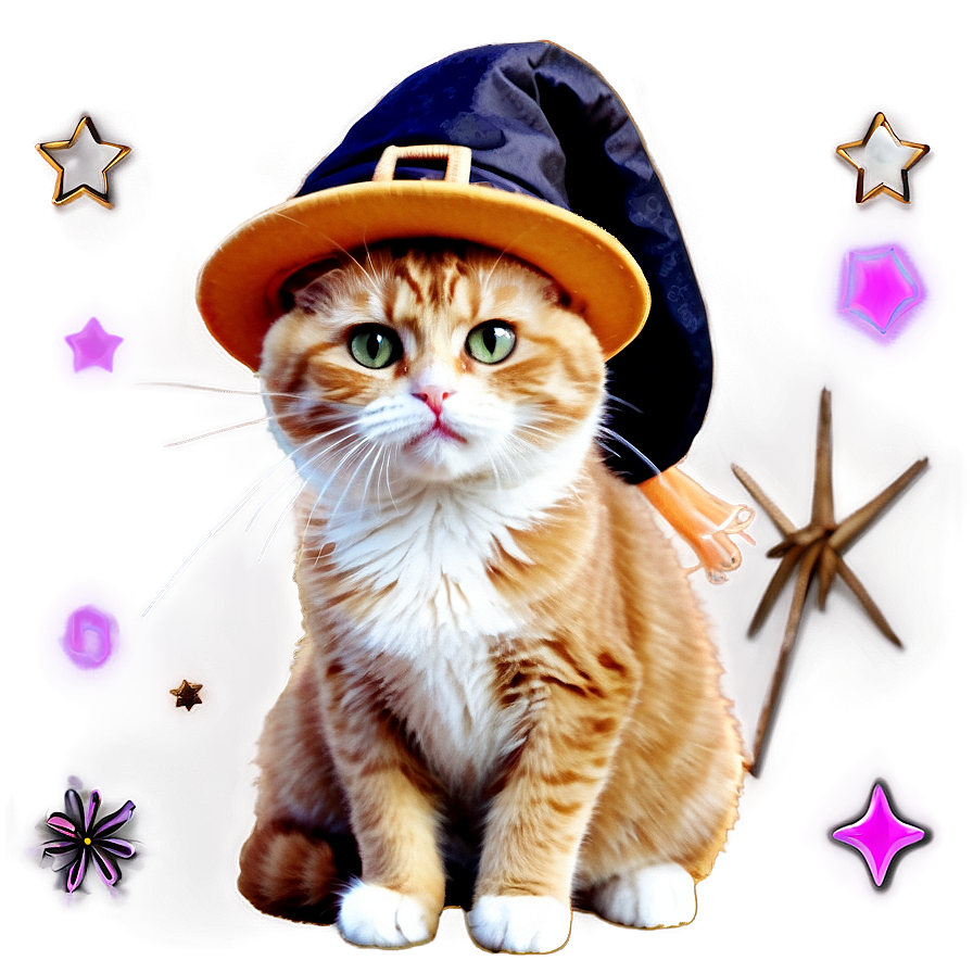 Witch Cat Filter Png Oau75