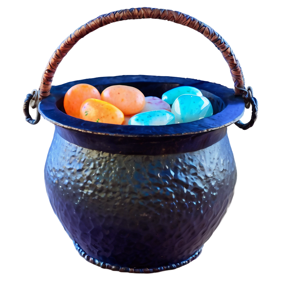 Witch Cauldron With Ingredients Png 84