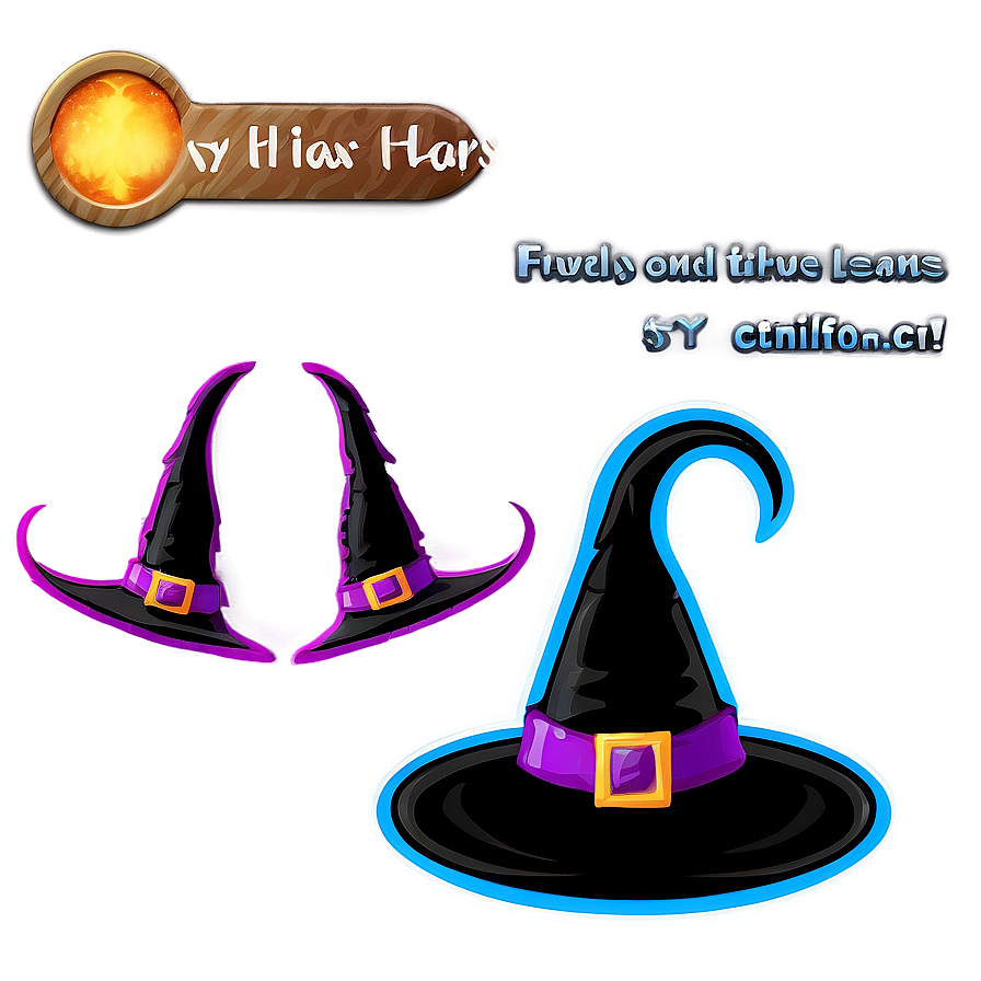 Witch Hat With Cat Ears Png Uqc81