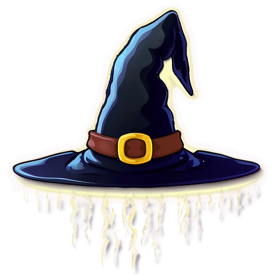 Witch Hat With Lightning Png 35