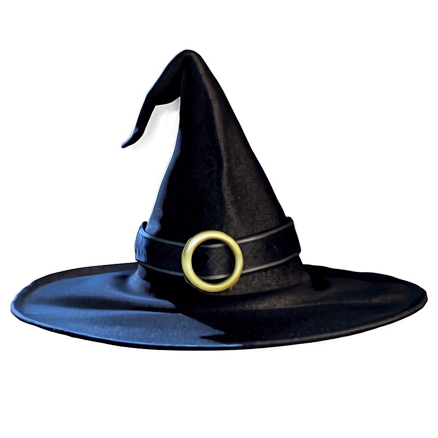 Witch Hat With Veil Png Nww91