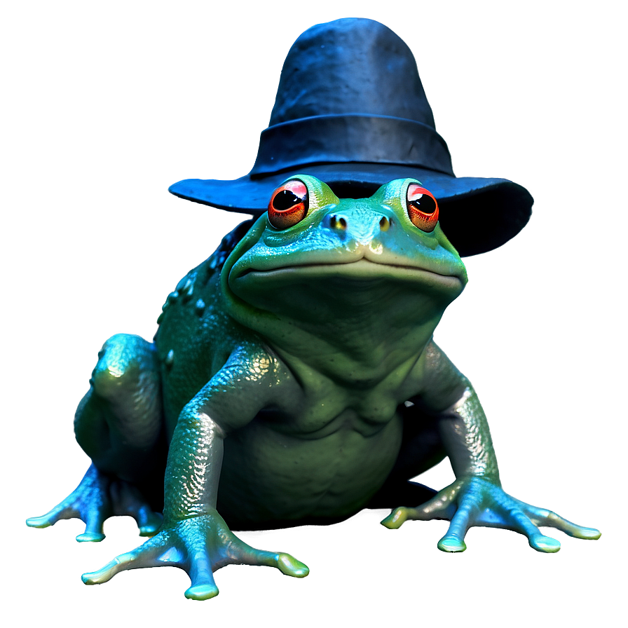 Witch's Familiar Frog Png Atj