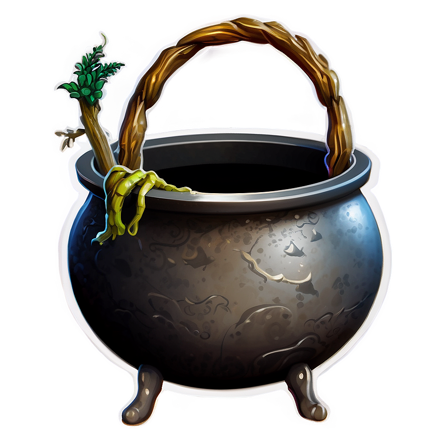 Witch's Kitchen Cauldron Png Brp51