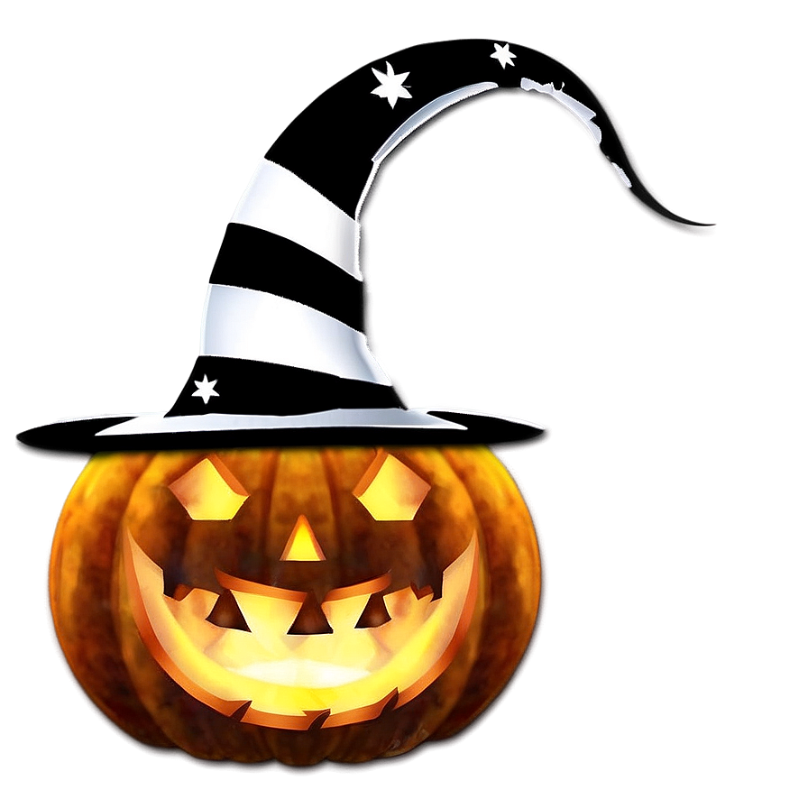 Witch's Pumpkin Head Png 83