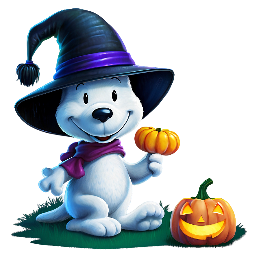 Witch Snoopy Halloween Png 06122024