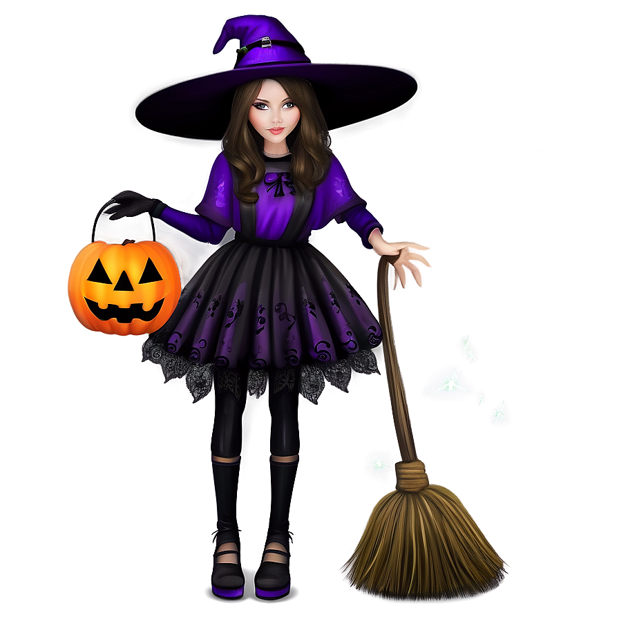 Witchy Trick Or Treat Magic Png Rjs