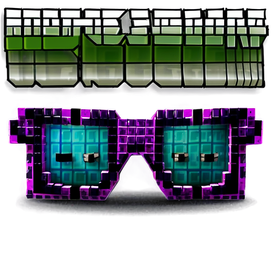 Wither Storm Minecraft Glasses Png 06282024