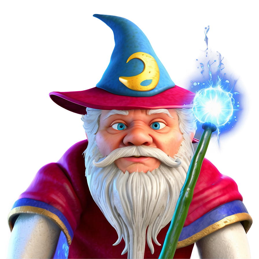 Wizard And Magical Barrier Png Wit