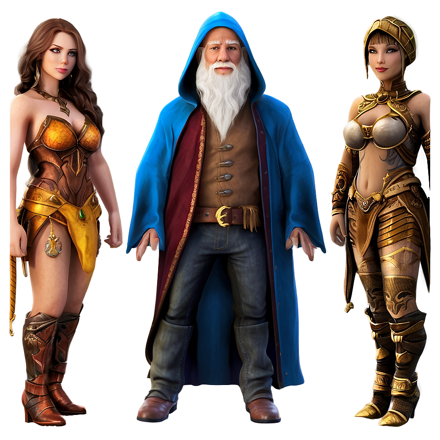 Wizard Characters Png 50