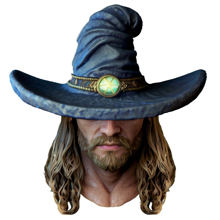 Wizard Head Hat Png Keu