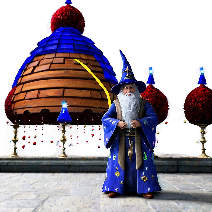 Wizard In Grand Hall Png 06112024