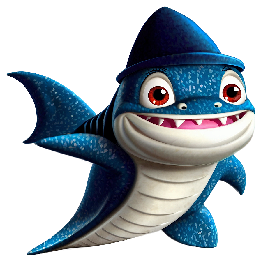 Wizard Shark Cartoon Png Xho5